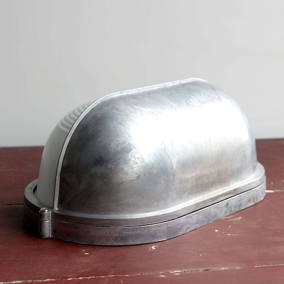 Outdoor Bulkhead Wall Light with Oval Design and Ribbed Glass Diffuser - Image 48