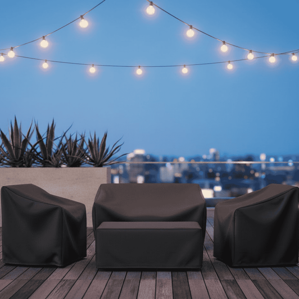 Outdoor Couch Covers Waterproof Heavy Duty with Stitched Seams for Patio Furniture - Image 1