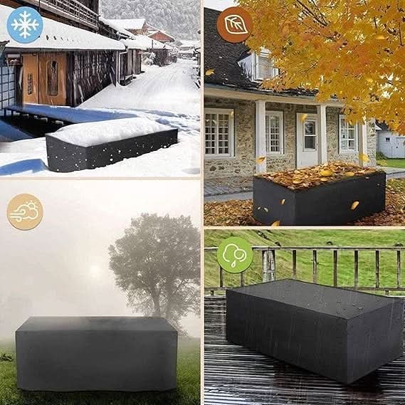 Outdoor Couch Covers Waterproof Heavy Duty with Stitched Seams for Patio Furniture - Image 6