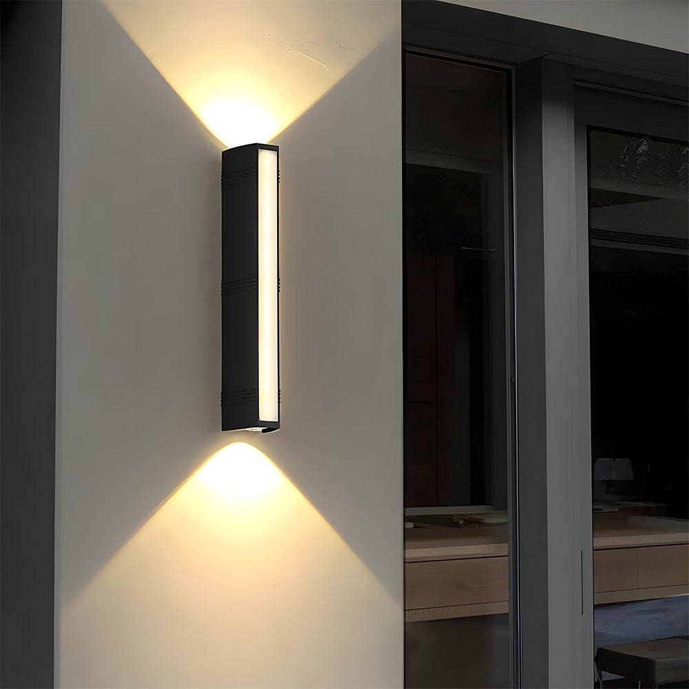 Outdoor Wall Sconce LED with Up Down Light and Weather-Resistant Modern Design - Image 10