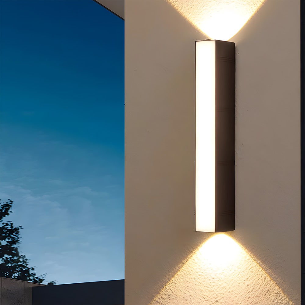 Outdoor Wall Sconce LED with Up Down Light and Weather-Resistant Modern Design - Image 13