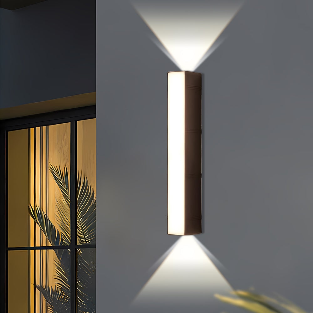Outdoor Wall Sconce LED with Up Down Light and Weather-Resistant Modern Design - Image 7