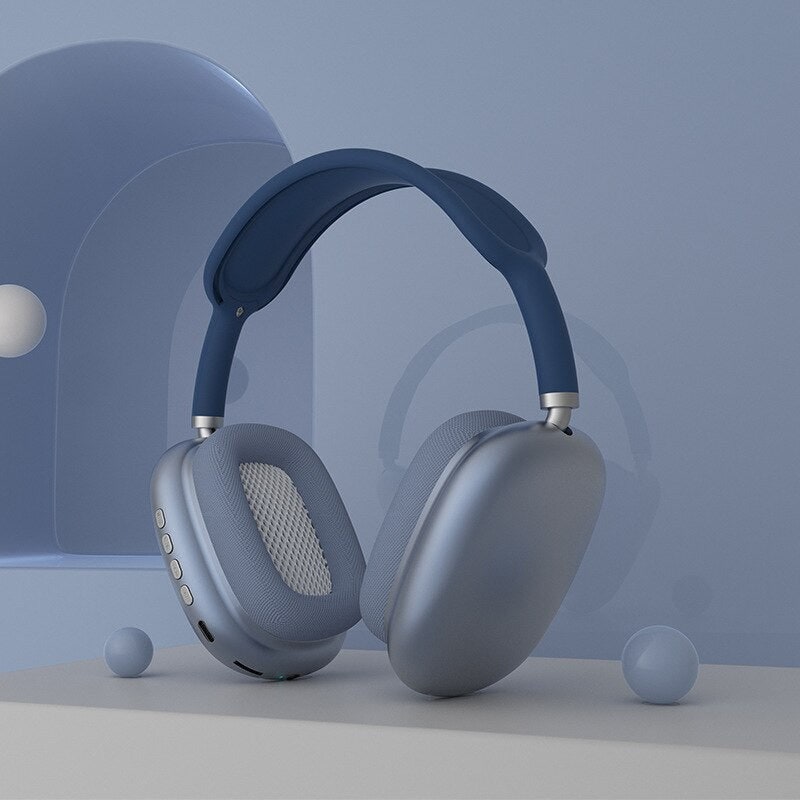 Over Ear Wireless Headphones with Adjustable Headband and Lightweight Mesh Design - Image 5