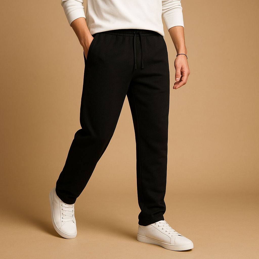 Men’s oversized wide leg jogger pants with drawstring, designed for lounging, casual wear, and comfortable everyday outfits.