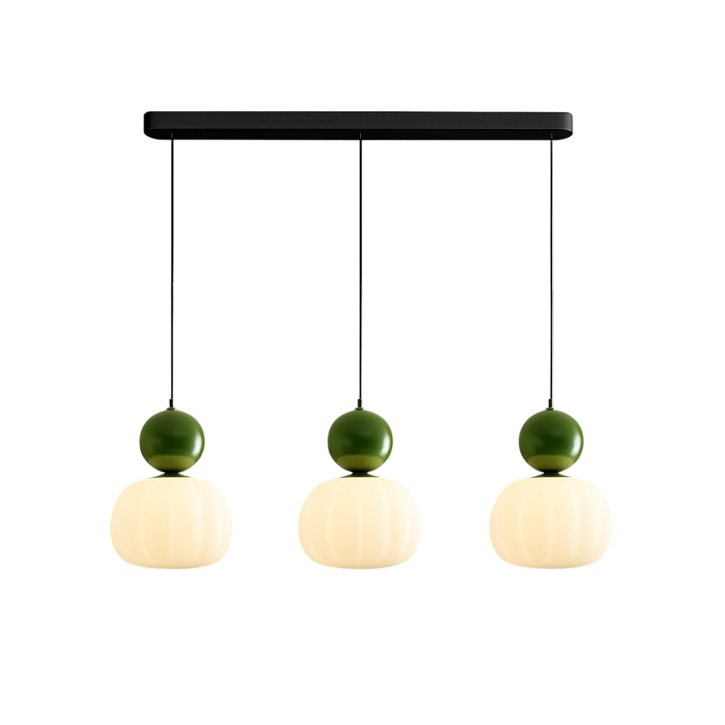 Pendant Light with Translucent Shade and Spherical Accent for Living Room - Image 12