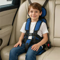 Portable Car Seat with Five-Point Harness Padded Cushion and Breathable Mesh - Image 1