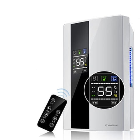 Portable Dehumidifier for Basement and Crawl Space with Digital LED Display and 2.2l Tank - Image 4