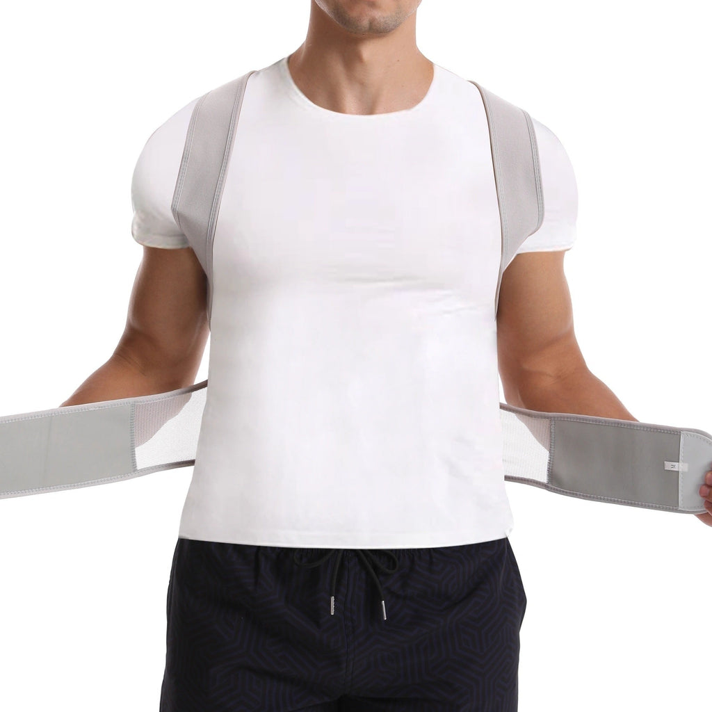 Posture Corrector Back Brace with Adjustable Mesh Straps and Lumbar Support - Image 8