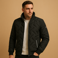 Men’s timeless puffer jacket with quilted design and practical pockets, suitable for daily wear, outdoor activities, and casual outings.