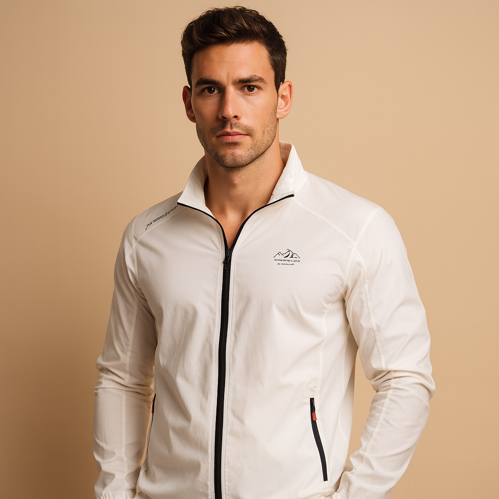 Men’s quilted summer jacket with lightweight design and casual style, suitable for spring and summer everyday wear.
