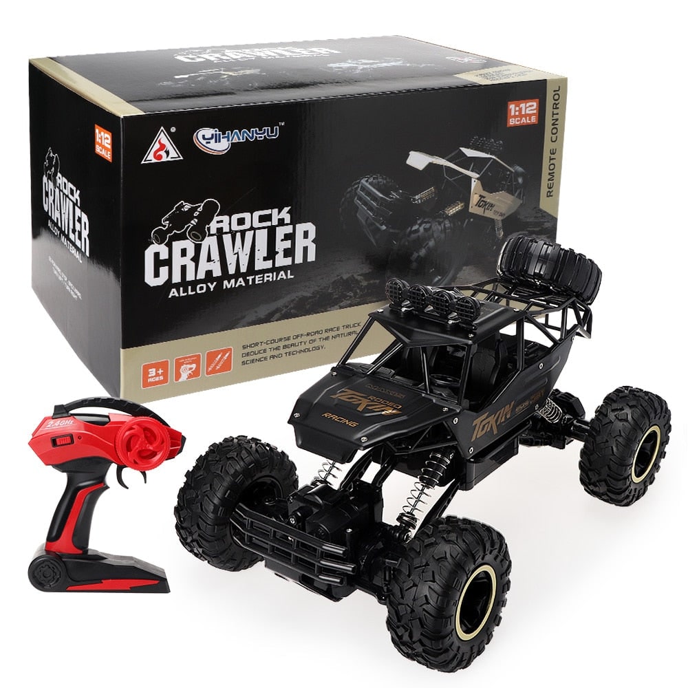 Rc Rock Crawler Remote Control 4x4 Monster Truck with Shock Absorbers and All-Terrain Tires - Image 17