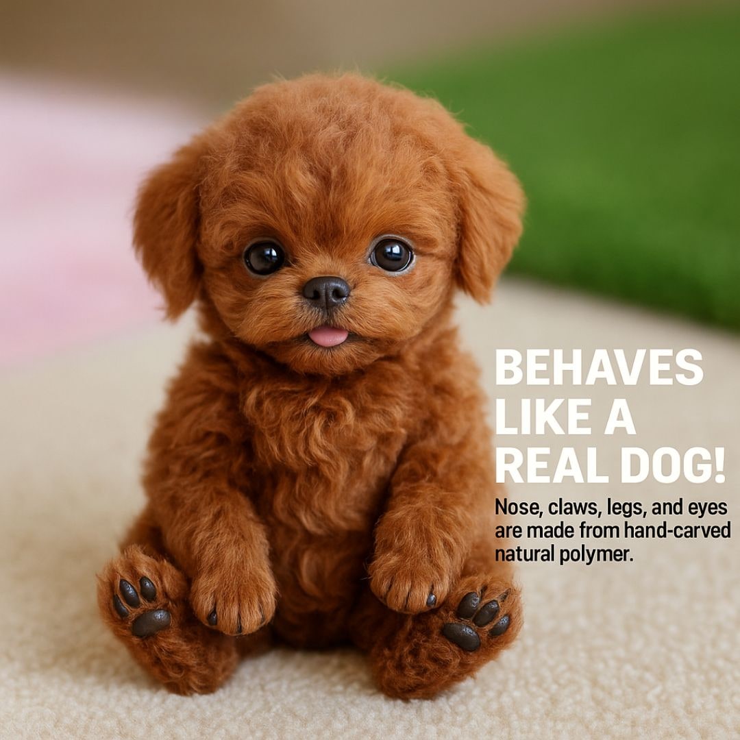 Realistic Plush Robot Dog Toy with Interactive Walking and Sound Responses - Image 6