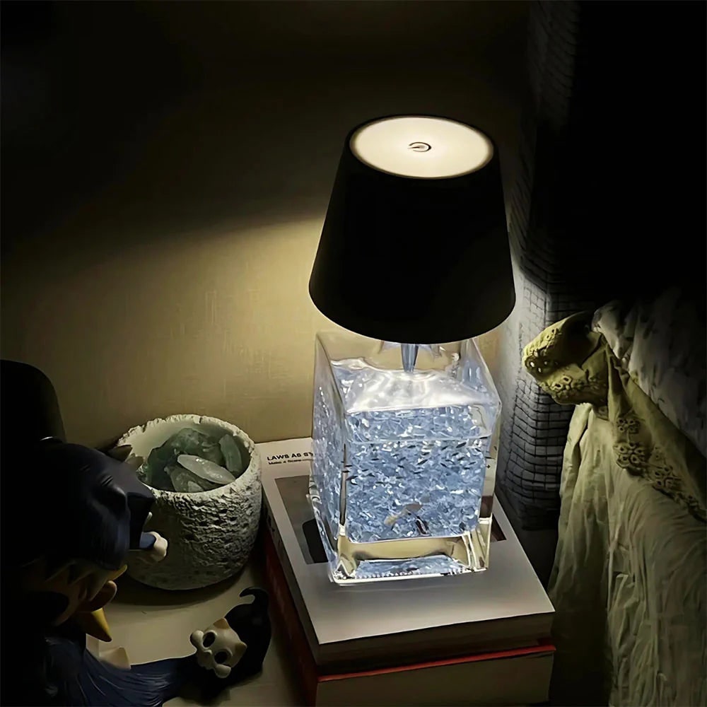 Rechargeable Cordless Table Lamp with LED Bottle Topper and Battery Powered Design - Image 11