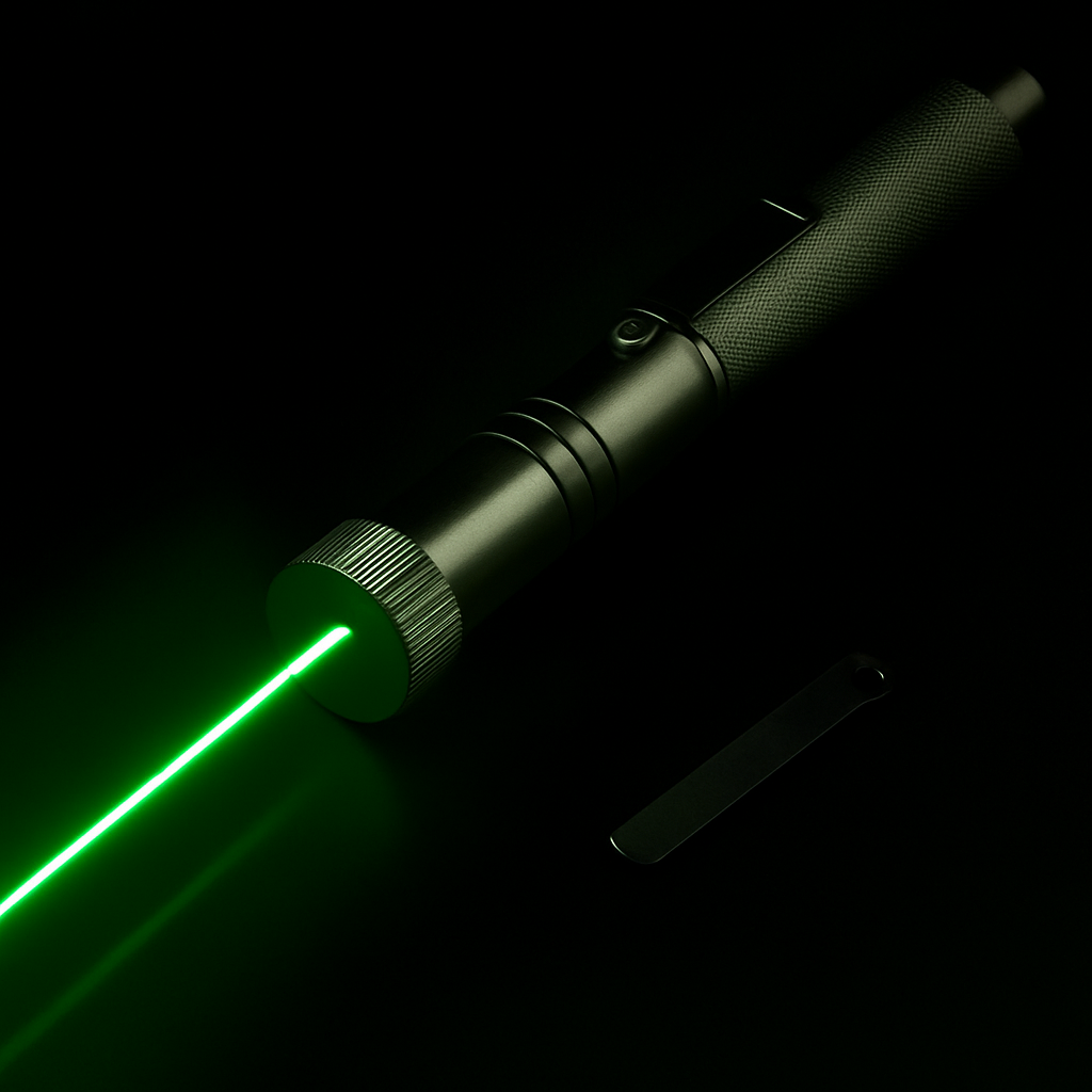 Rechargeable Laser Pointer with Adjustable Beam and USB Charging for Presentations - Image 2