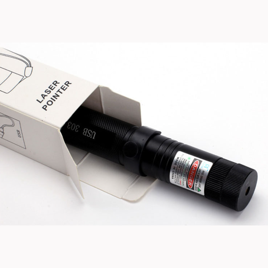 Rechargeable Laser Pointer with Adjustable Beam and USB Charging for Presentations - Image 4