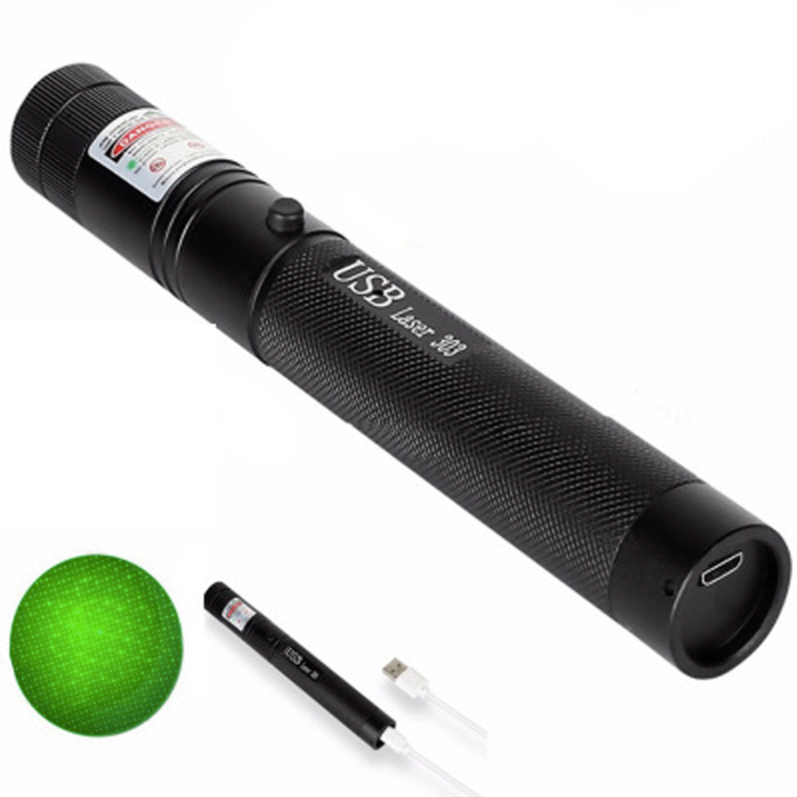 Rechargeable Laser Pointer with Adjustable Beam and USB Charging for Presentations - Image 6