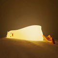 Rechargeable Silicone Night Light with Touch Activated Warm LED Glow for Kids - Image 1