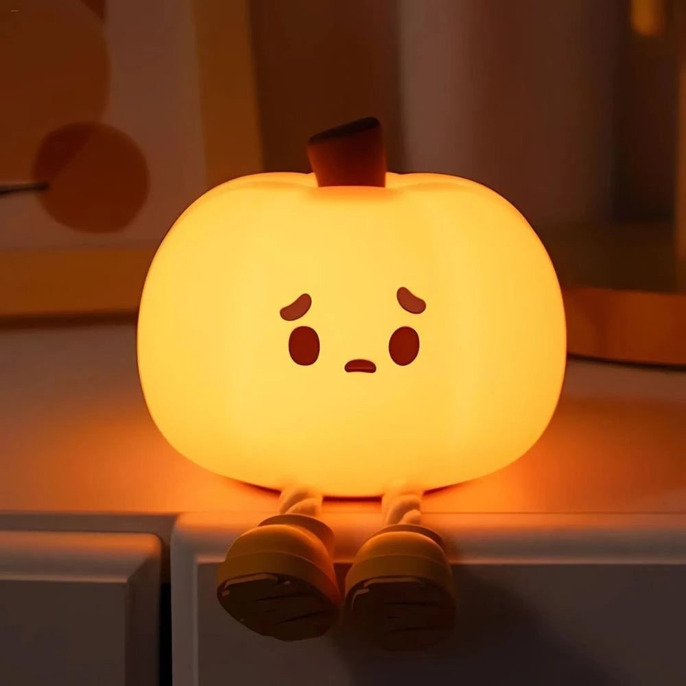 Rechargeable Silicone Night Light with Touch Activated Warm LED Glow for Kids - Image 13