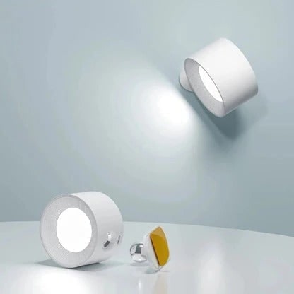 Rechargeable Wall Sconce with Cordless LED Lighting and 360° Magnetic Rotation - Image 12