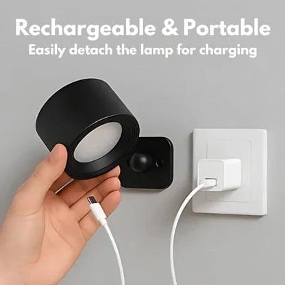 Rechargeable Wall Sconce with Cordless LED Lighting and 360° Magnetic Rotation - Image 15
