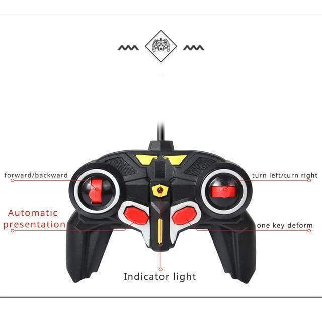 Remote Control Car That Transforms Into Robot with LED Lights and Sound Effects - Image 10