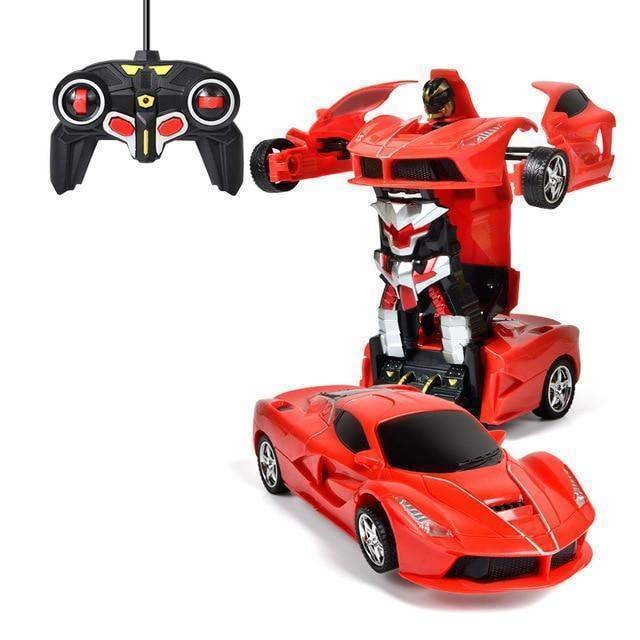 Remote Control Car That Transforms Into Robot with LED Lights and Sound Effects - Image 18