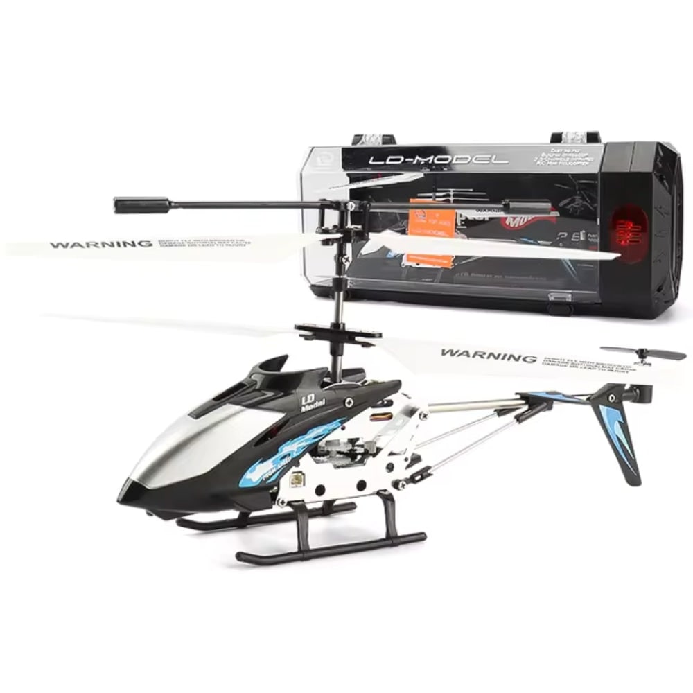 Remote Control Helicopter with Coaxial Rotors Crash-Resistant Metal Frame and LED Lights - Image 21