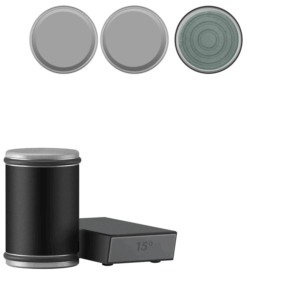 Rolling Knife Sharpener with Manual Diamond-Coated Wheels and Magnetic Angle Guide - Image 39