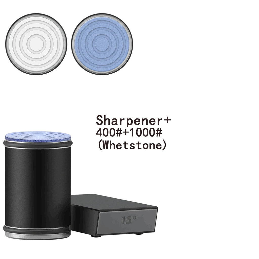 Rolling Knife Sharpener with Manual Diamond-Coated Wheels and Magnetic Angle Guide - Image 52