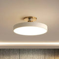 Round LED Ceiling Light Fixture with Semi Flush Mount and Modern Minimalist Design - Image 9