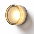 Round LED Wall Light with Frosted Glass Diffuser Flush Mount Bedroom Sconce - Image 11