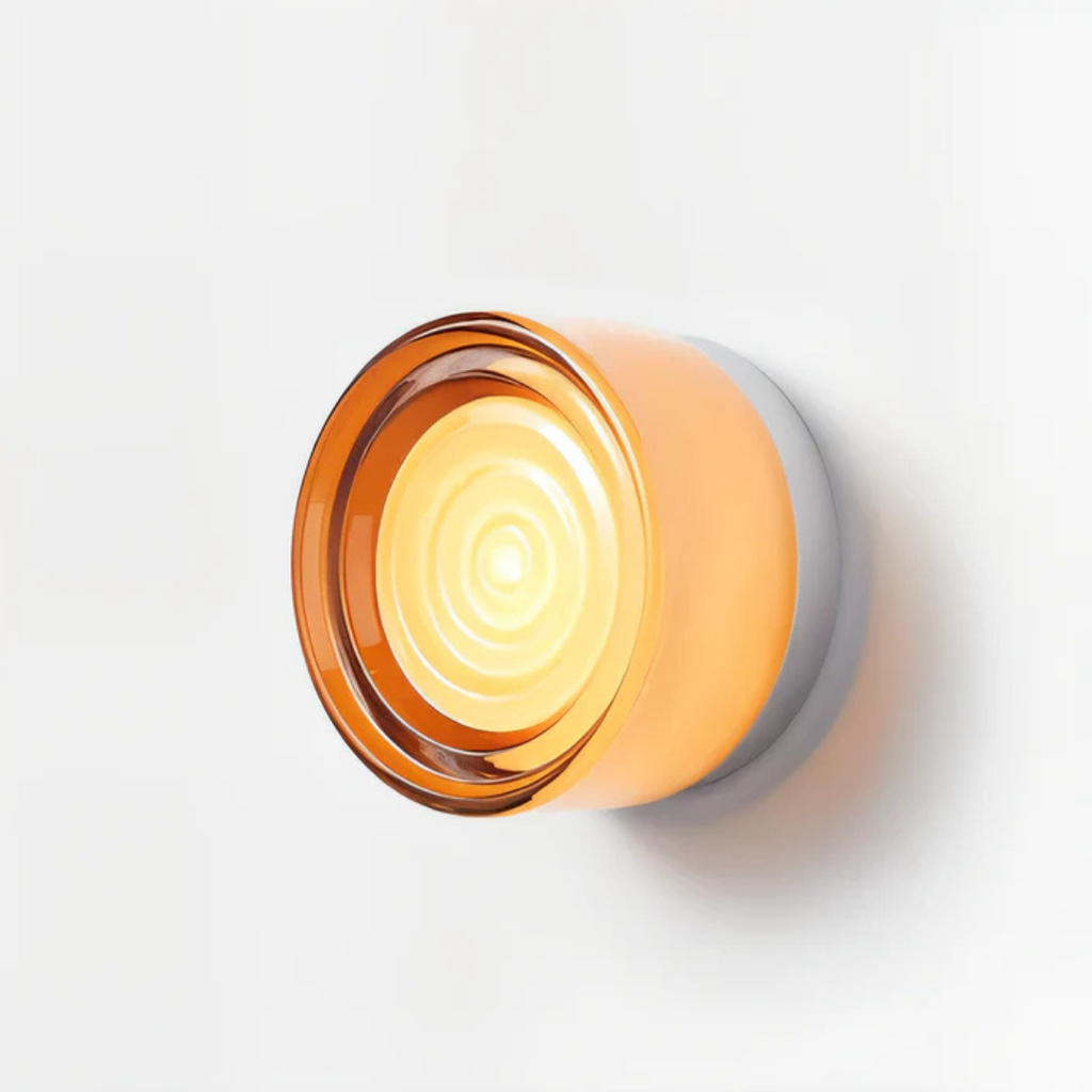 Round LED Wall Light with Frosted Glass Diffuser Flush Mount Bedroom Sconce - Image 19