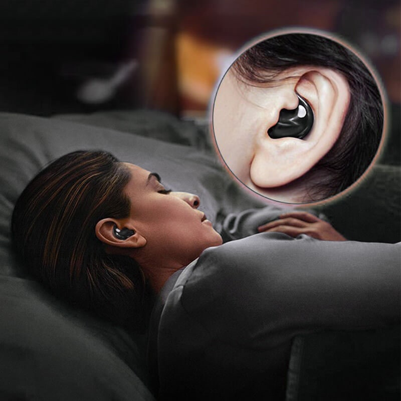 Sleep Earbuds Wireless Bluetooth Low Profile with Ergonomic Design and Charging Case - Image 3
