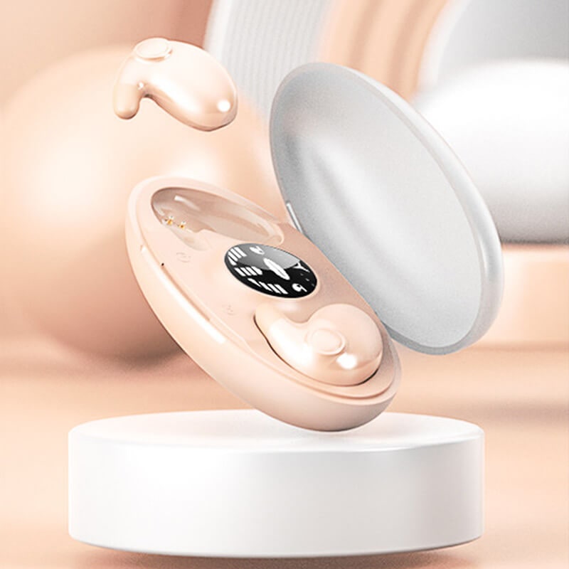 Sleep Earbuds Wireless Bluetooth Low Profile with Ergonomic Design and Charging Case - Image 9