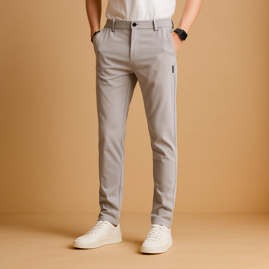 Slim fit athletic training pants for men with breathable quick-dry fabric, ideal for workouts, running, and everyday activewear.