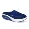Slip-On Mule Sneakers with Air Cushion Mesh Upper and Cushioned Platform Sole - Image 11