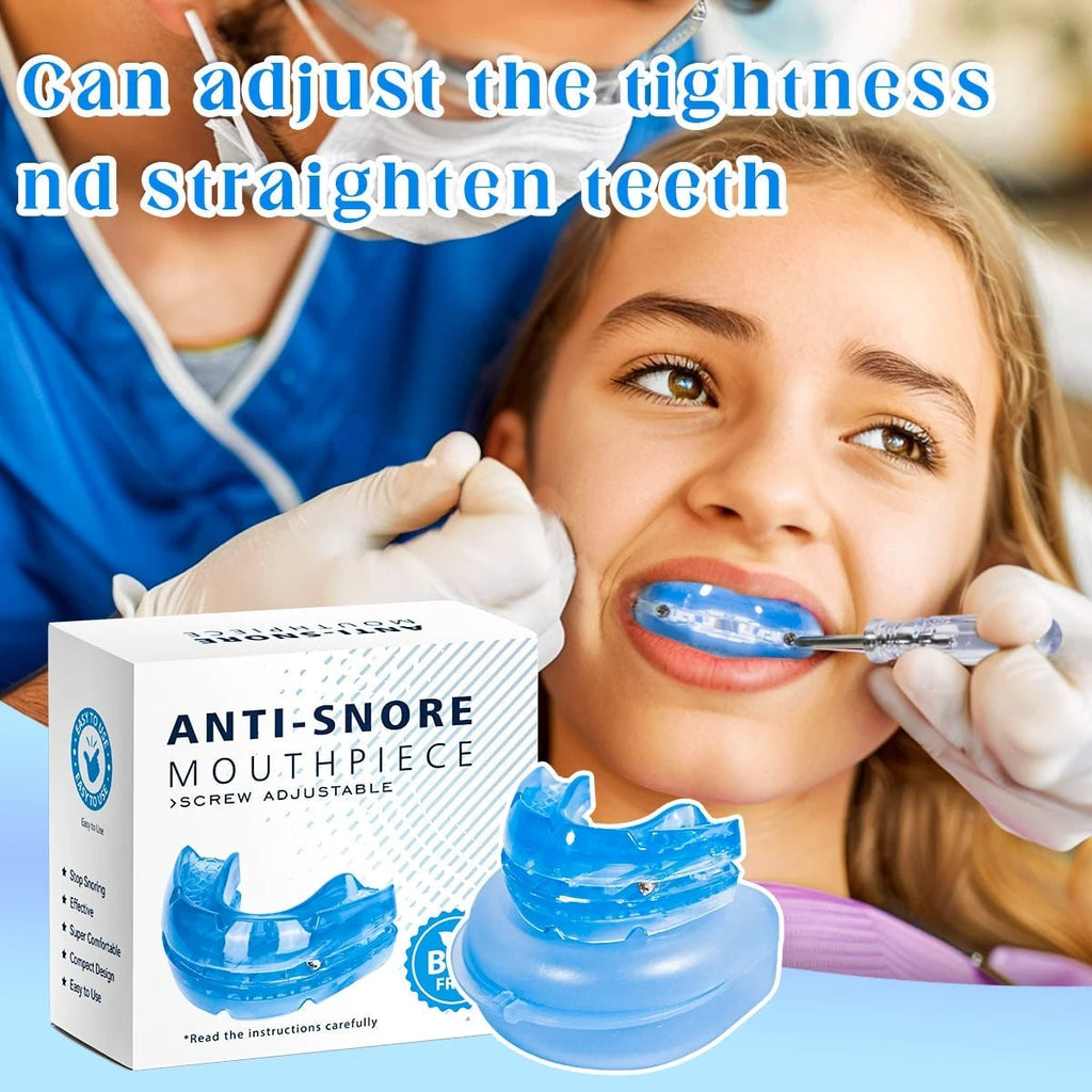 Snoring Mouth Guard with Adjustable Anti Mouthpiece Screwdriver and Storage Case - Image 2