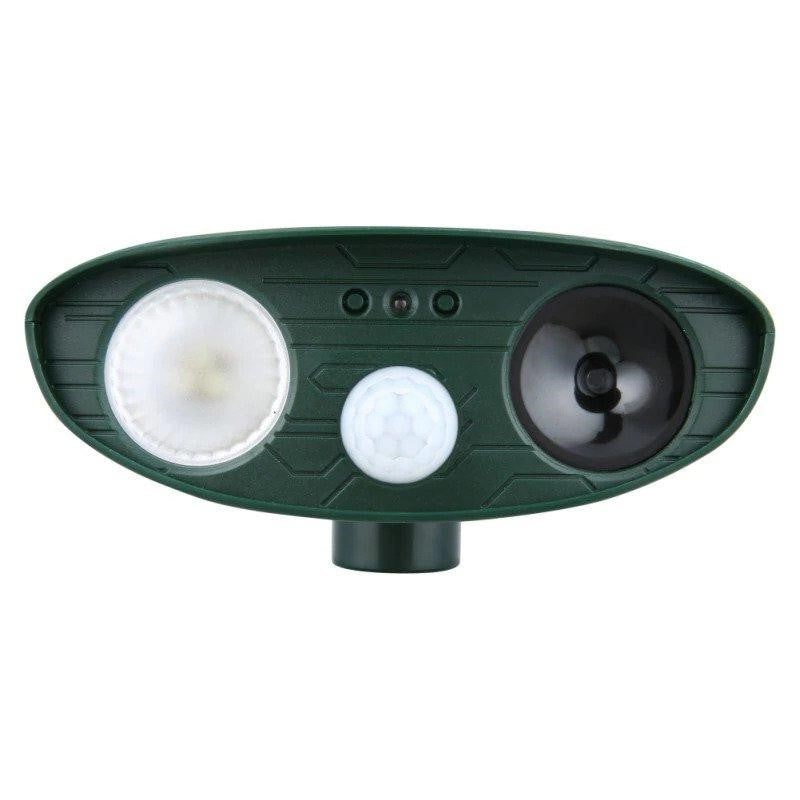 Solar Powered Ultrasonic Pest Repeller with LED Light and Motion Sensor for Garden - Image 15
