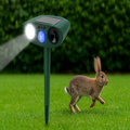 Solar Powered Ultrasonic Pest Repeller with LED Light and Motion Sensor for Garden - Image 22
