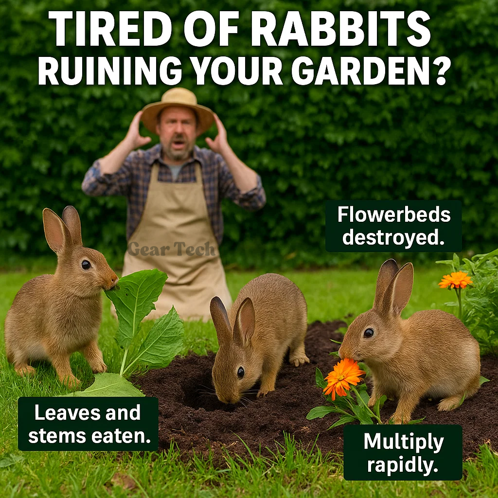 Solar Powered Ultrasonic Pest Repeller with LED Light and Motion Sensor for Garden - Image 4