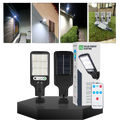 Solar Wall Lights Outdoor with Motion Sensor and Remote Control LED Landscape Lighting - Image 2
