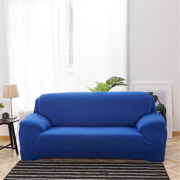 Stretch Sofa Cover with Elastic Slipcover Design and Wrinkle-Resistant Knit Fabric - Image 14
