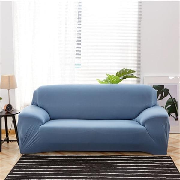Stretch Sofa Cover with Elastic Slipcover Design and Wrinkle-Resistant Knit Fabric - Image 17