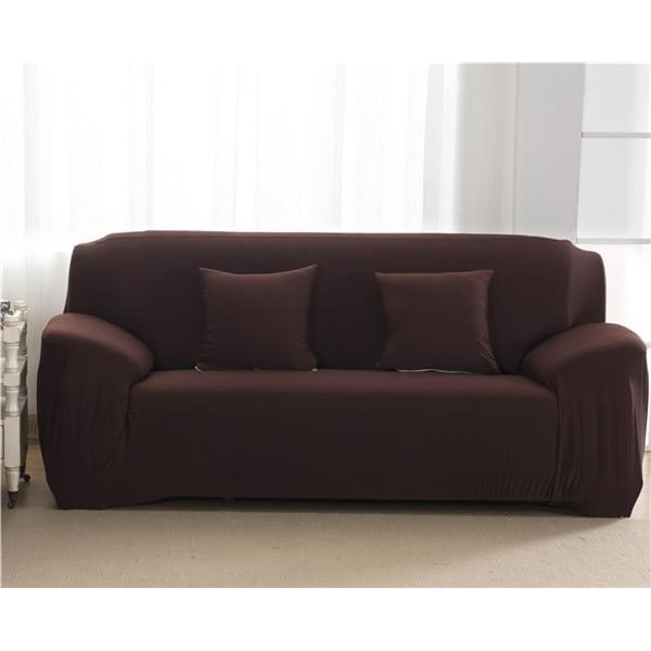 Stretch Sofa Cover with Elastic Slipcover Design and Wrinkle-Resistant Knit Fabric - Image 2