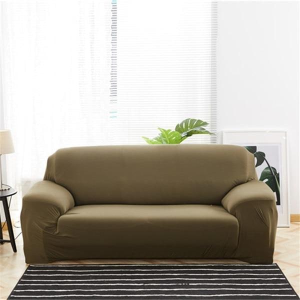 Stretch Sofa Cover with Elastic Slipcover Design and Wrinkle-Resistant Knit Fabric - Image 21