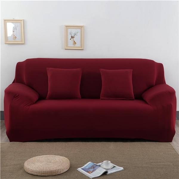 Stretch Sofa Cover with Elastic Slipcover Design and Wrinkle-Resistant Knit Fabric - Image 23