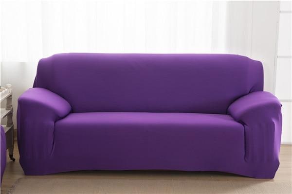 Stretch Sofa Cover with Elastic Slipcover Design and Wrinkle-Resistant Knit Fabric - Image 3