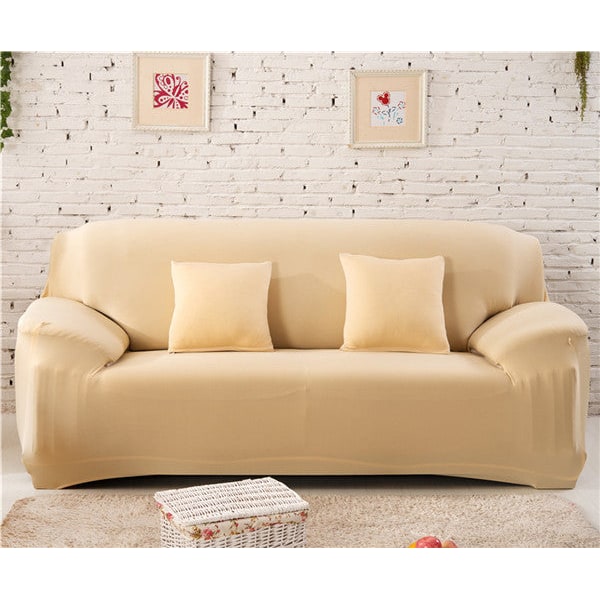 Stretch Sofa Cover with Elastic Slipcover Design and Wrinkle-Resistant Knit Fabric - Image 36