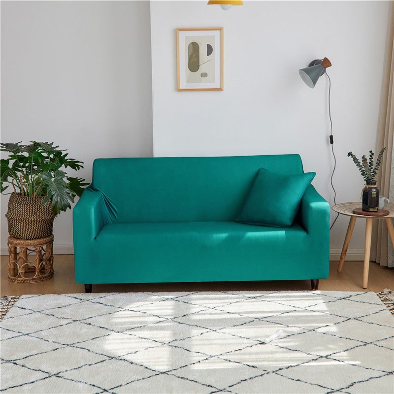 Stretch Sofa Cover with Elastic Slipcover Design and Wrinkle-Resistant Knit Fabric - Image 40