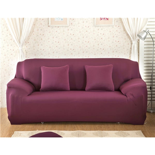 Stretch Sofa Cover with Elastic Slipcover Design and Wrinkle-Resistant Knit Fabric - Image 42